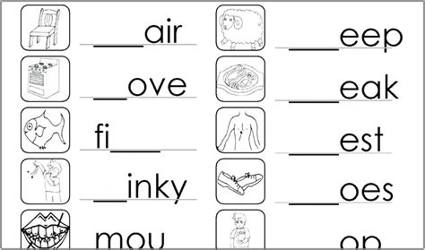 Spelling Words For Preschool Worksheets Worksheet Restiumani Resume