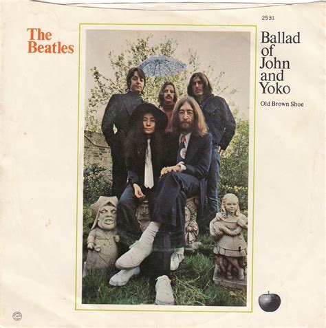 The Beatles The Ballad Of John And Yoko Apple 2531