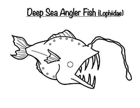 The Deep Free Colouring Pages