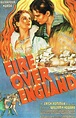 Fire Over England 1937 | Poster, Good movies, Movie posters