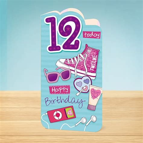 Omg 12th Birthday Card Personalised By A Is For Alphabet