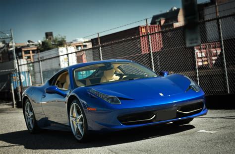 Gallery For Ferrari 458 Italia Blue
