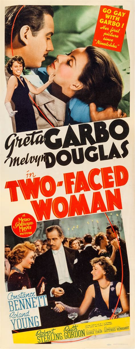 Two Faced Woman Mgm 1941 Insert 14 X 36 Comedy Movie