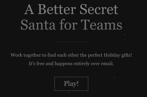 5 Secret Santa Apps And Ideas For Great T Exchanges