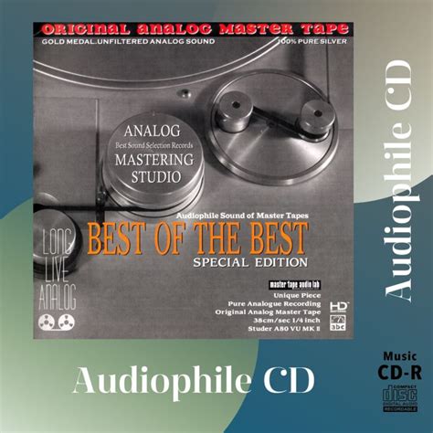 Cd Audio แผ่นเทสเครื่องเสียง Best Of The Best Audiophile Sound Of Master Tapes Cd R Clone จาก