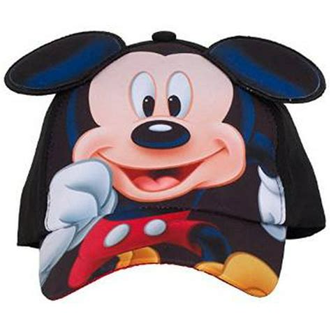 Mickey Mouse Baseball Cap Disney Mickey Mouse Ears Kidsyouth Hat