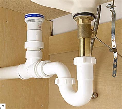 Plumbing Can Air Admittance Valve Under Bathroom Sink Fix Bathtub Drain Overflow Love