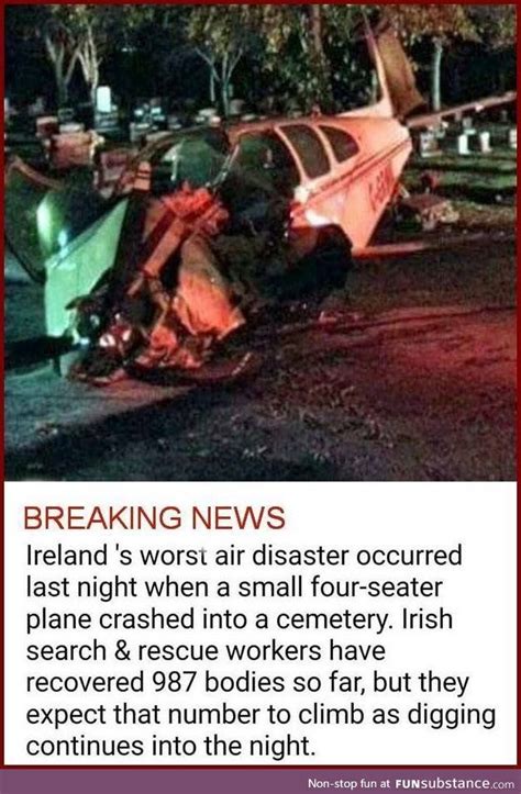 Plane Crash In A Cemetery Memes Aviation Humor Funny Car Memes