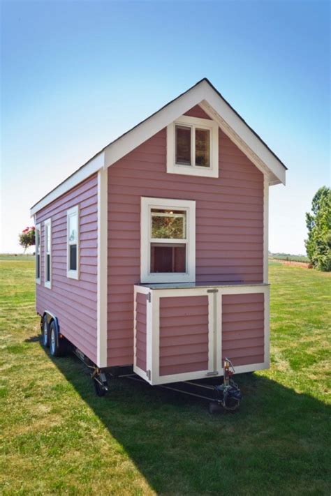 160 Sq Ft Tiny Pink House By Tiny Living Homes In Canada