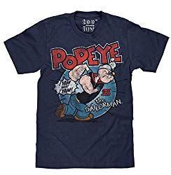 Popeye The Sailor Man At Home In Chester Illinois In Cartoon Shirts Cartoon T Shirts