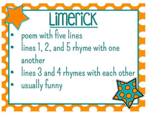 Genre Limerick Mrs Straders Website