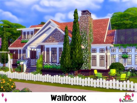 The Sims Resource Wallbrook House Nocc By Sharon337 • Sims 4 Downloads