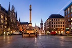 Old Town Hall And Marienplatz In The Morning | Munich | Bavaria ...