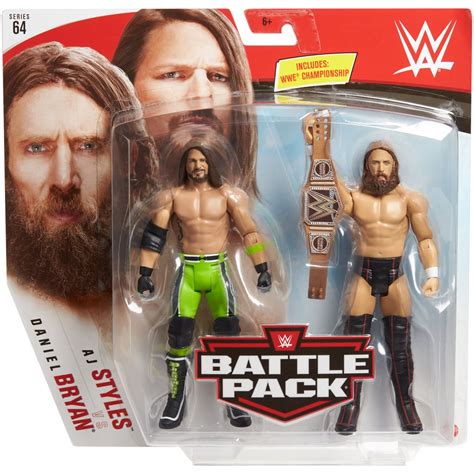 Wwe Basic Series 64 Action Figure 2 Pack Case