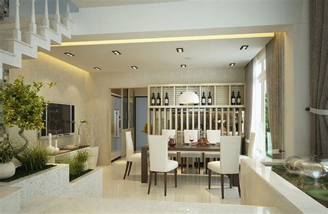 Kitchen Dining Room Space Interior Design Ideas