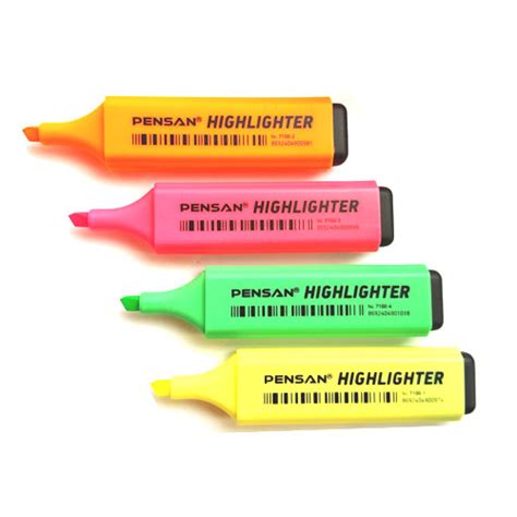 Highlighters Box Of Pcs Packs Of Highlighter Marker Pens