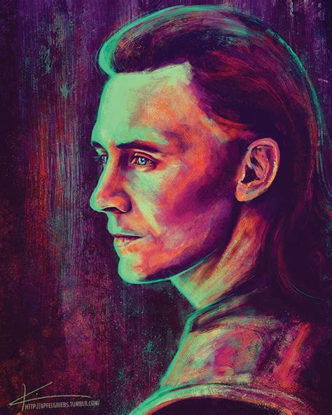 Tom Hiddleston Loki Fan Art From Image