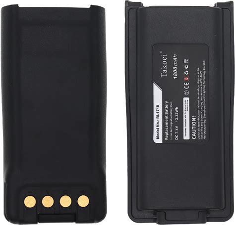 Amazon Takoci Pcs Replacement Battery For Hyt Tc S Tc G