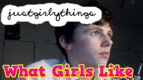 Things Girls Like Reacting To Just Girly Things Parody Youtube