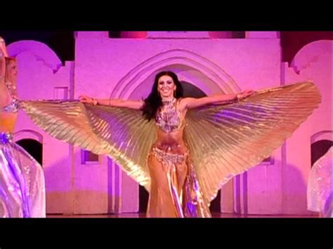 bellydance with isis wings amira abdi with ishtar dance ensemble youtube