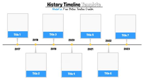 History Timeline Template Mockofun