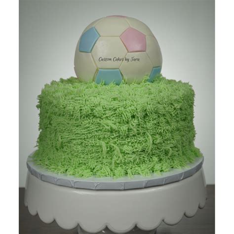 Soccer ball gender reveal cake | Gender reveal decorations, Soccer gender reveal, Baby gender ...