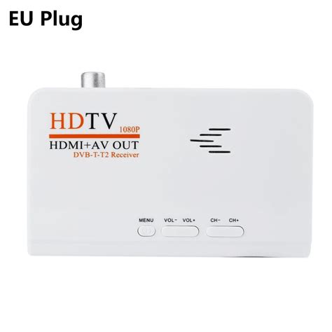 Hd 1080p Dvb Tt2 Tv Box Av Cvbs Digital Terrestrial Tuner Receiver