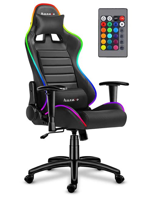 After thorough research and survey, we have compiled the 7 best rgb gaming chairs for 2021 for you. Gaming Chairs FORCE 6.0 RGB LED - Huzaro High Quality