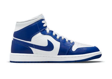 Nike Air Jordan 1 Mid Kentucky Blue W Bq6472 104 Sneaker Baker