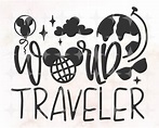 World Traveler SVG Epcot SVG Original Cut File Disney - Etsy
