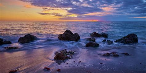 Caspersen Beach Sunset Photograph By Mark Rogers Fine Art America