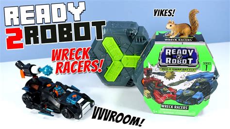 Ready 2 Robot Wreck Racers Series 1 Toys Review Youtube