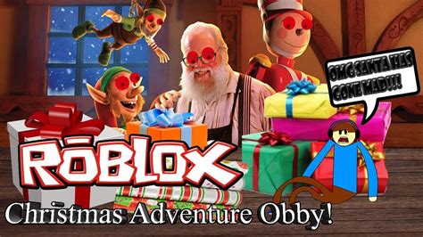 Santa Has Gone Crazy Roblox Christmas Adventure Obby Gameplay