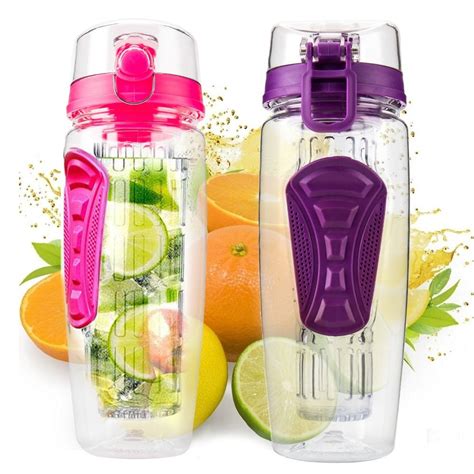 1000ml Large Capacity Fruit Infusion Infusing Infuser Water Bottle