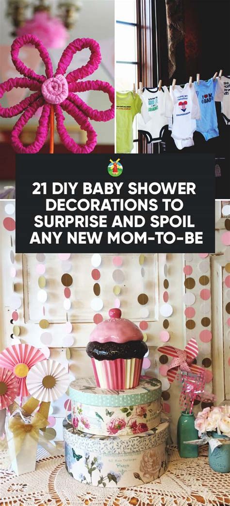 21 DIY Baby Shower Decorations To Surprise And Spoil Any New Mom To Be