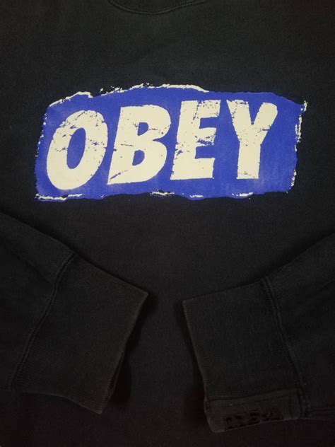 Obey Obey Box Logo Crewneck