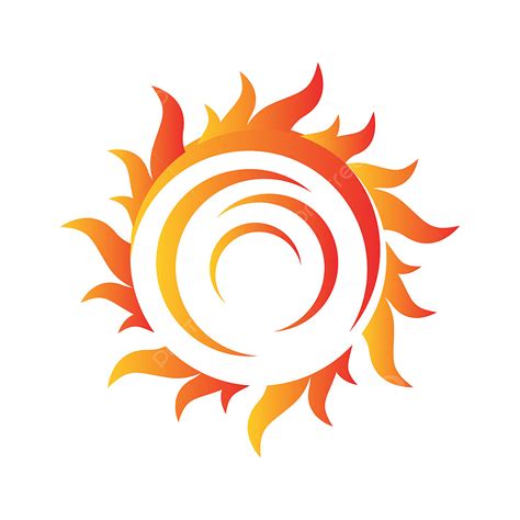 Sun Logo Sunburst Vector Design Images Sunburst Yellow Sun Vector Icon