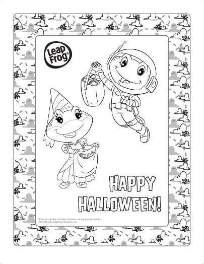Join Lily Tad And The Whole Leapfrog Gang For Halloween Fun With This