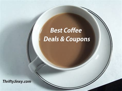 Best Coffee Deals And Coupons Of The Week Thrifty Jinxy