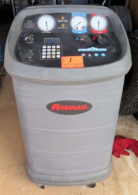 Robinair Cooltech Air Conditioning Recharge Machine Oahu Auctions