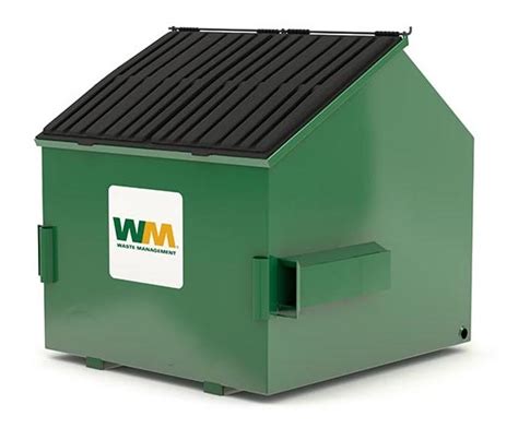 6 Yard Trash Recycling Commercial Dumpster WM Canada