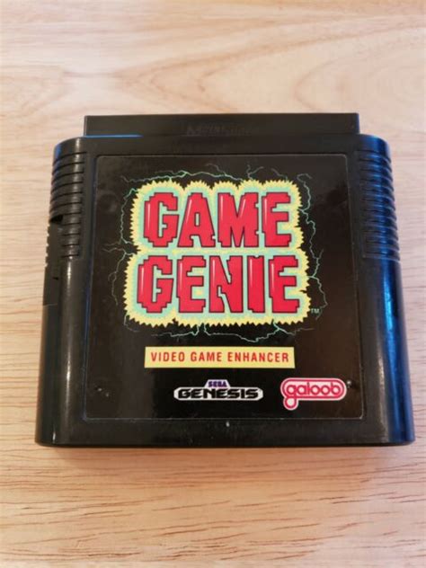 Game Genie Video Game Enhancer Sega Genesis 1992 For Sale Online Ebay