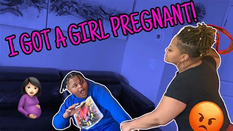 i got a girl pregnant prank on mom🤰🏻 i got kicked out youtube