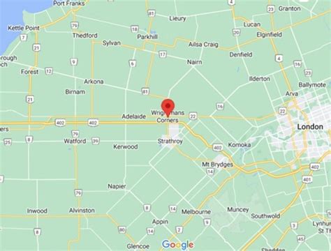 Wrightmans Corners Ontario Area Map More