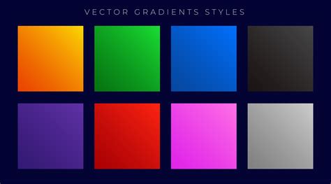 Modern Bright Colorful Gradients Set Download Free Vector Art Stock