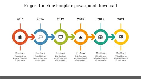 Awesome Project Timeline Template Powerpoint Download