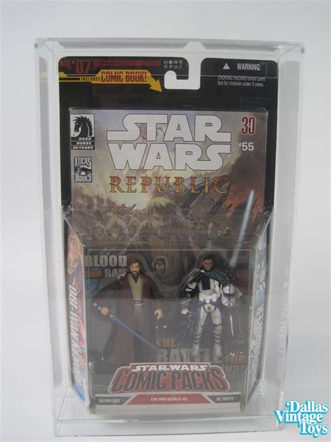 2006 Hasbro Star Wars Comic Packs Obi Wan Kenobi And Arc Trooper Action