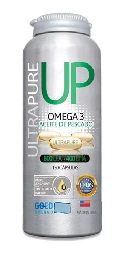 Omega Up Ultrapure New Science 800 Epa 400 Dha 150 Cápsulas Cuotas