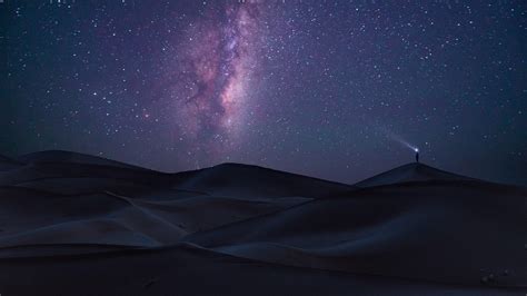 Desert Dune At Night Wallpaper Hd Nature 4k Wallpaper