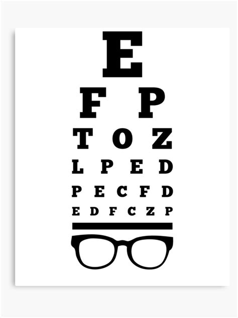 Printable Eye Chart Labb By Ag